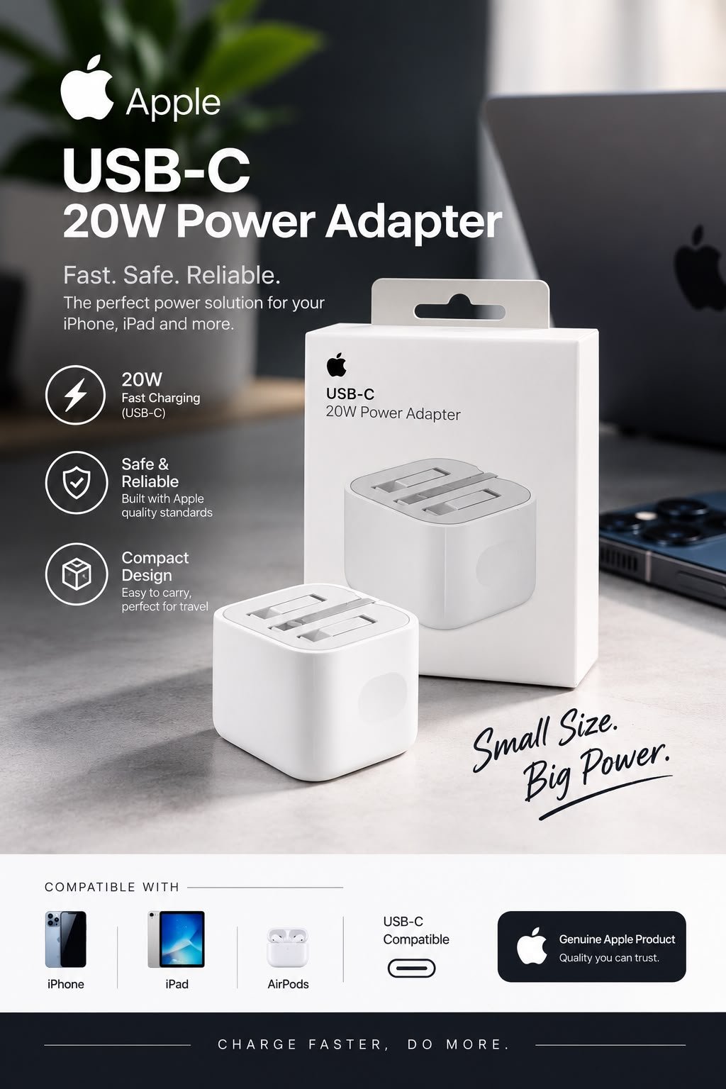 Apple 20W USB-C Power Adapter